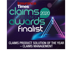 Claims Product Solution of the Year Finalist Badge