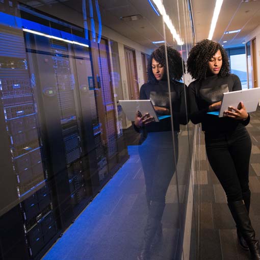 Image of a server room.